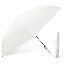 Parasol [Unfolded BIG Approx. 1 mx Lightweight 160-210g x 4.5 cm When Folded] Perfect Pursuit of Japan, UV Protection, 100% Light Blocking, Heat Blocking, Foldable, Lightweight, Rain or Shine, Folding