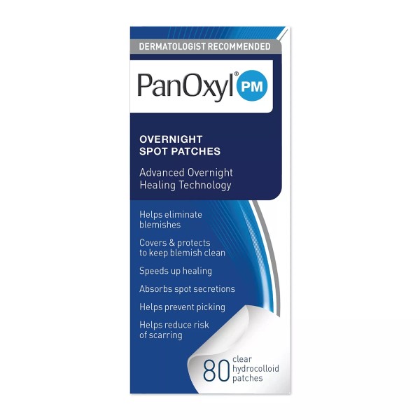 PanOxyl PM Overnight Spot Patches, Advanced Hydrocolloid Healing Technology, ...