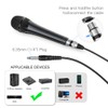 Fifine Karaoke Microphone, Dynamic Vocal Microphone for Speaker, 6.35MM Wired