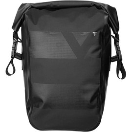 Topeak Pannier DryBag 20L – Waterproof Bike Bag with Roll-Top Closure, Handle Lock Mounting System, Shoulder Strap & Reflective Print for Touring and Commuting