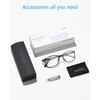 ANRRI Blue Light Blocking Glasses Anti Eyestrain UV Filter Computer