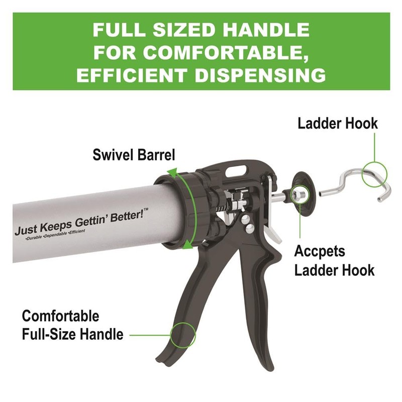 Albion Engineering Company B26S20 B-Line Manual Sausage Caulking Gun, 20
