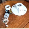 Sunlite Pull Chain Medium Base Lamp Socket Interior & side