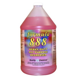 Quality Chemical - Formula 888 - Powerful and Fast Acting Degreaser Cleaner for Surfaces - Engines - Ready to Use Formula - 128 oz (Pack of 1)
