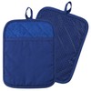 Lifaith 100% Cotton with Silicone Kitchen Everyday Basic Pot Holder