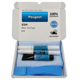 Genuine Colors Paint Pen Bleu Vertigo ESM for Peugeot Blue 2008