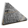 1 x Triangle Coaster - Urban Street Map Mexico City