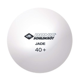 Donic-Schildkröt Jade Table Tennis Ball, Poly 40+ Quality, Available in White, Orange or Assorted Colours, in Blister Pack of 6, in Polybag of 12, in Mesh Bag of 72 or in Carry Bag of 144, multicolour