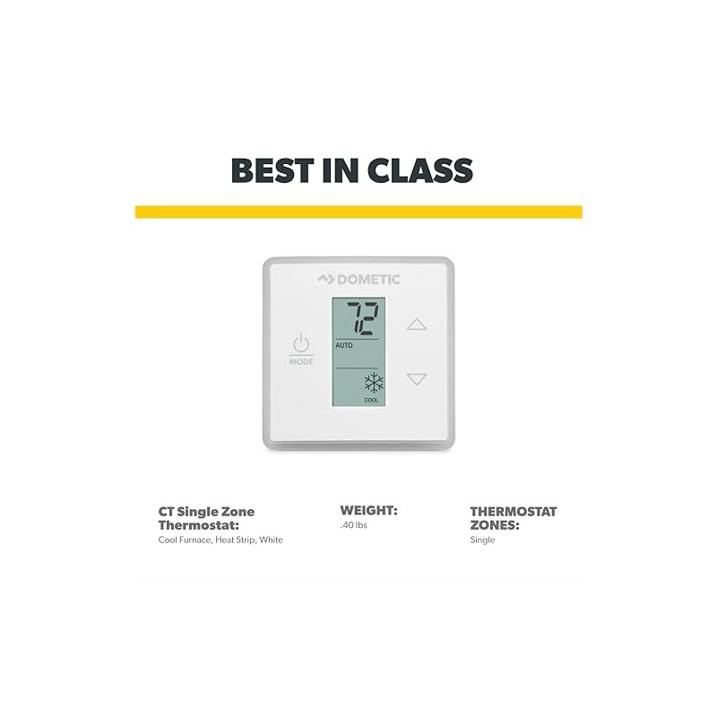 Dometic 3316250.700 Single Zone Heat Pump with Aluminum Heatsink