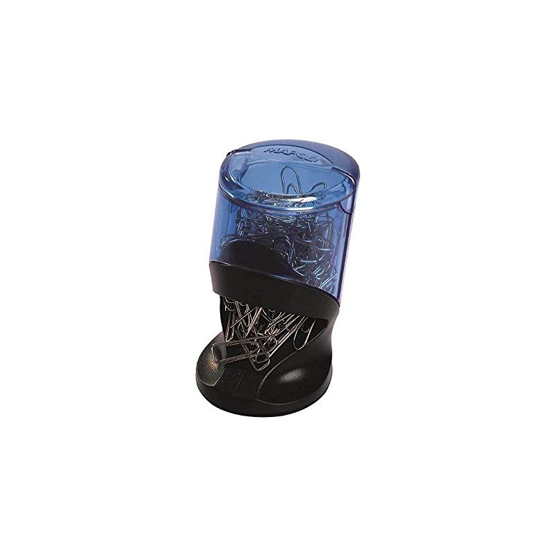 Paper Clip Dispenser Black with Approx. 100 100
