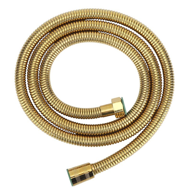 High Temperature Resistance Gold Color Multi-Functional Stainless Steel Shower Hose