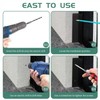 Bompro 4 Pcs Garage Door Seal Mouse Guard, Heavy Duty