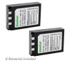 For Olympus 2x Kastar Battery for Olympus LI-10B 12B C-50