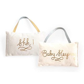 Baby Sleeping Baby's Room Door Hanger Nursery Decorations Gift Unisex