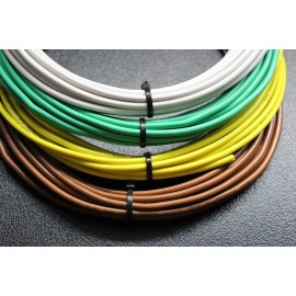 Audiopipe 10 GAUGE 4 WAY TRAILER WIRE KIT 50 FT EA LIGHT BRAKE POWER GROUND BATTERY AWG