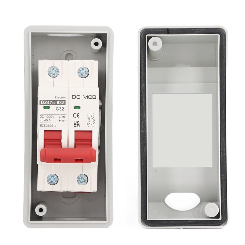 DC Miniature Circuit Breaker, 32Amp Waterproof Mini Distribution Box, 2P