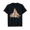 Sloth Christmas Tree Funny Animal Christmas Sloth T-Shirt
