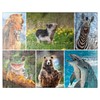 MyPuzzle Funny Animals - Collage No. 3 - Premium 100 Piece Jigsaw Puzzle for Adults
