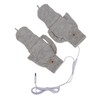 USB Heating Gloves Warm Cotton Full Finger and Half Fingerless