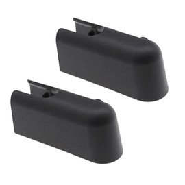 Create idea 2pcs Car Auto Rear Windshield Wiper Arm Cover Cap Black Plastic 7044627 61627044627 Compatible with MINI COOPER R50 R53 2001-2004