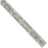 National Hardware N265-371 V570 Continuous Hinge in Nickel,1-1/16" x 12"