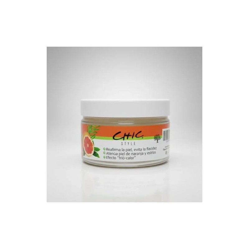 Crema Reafirmante con Toronja y Romero CHIC Style, 100ml, Efecto