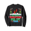 Christmas Nail Art Team - Manicurist Nail Technician Xmas Sweatshirt