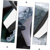 Ice Scrapers for Car Windshield, Wider Scratch Free Snow Scraper
