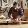 sourcing map Hardwood File 10" High Carbon Hardened Steel Fine