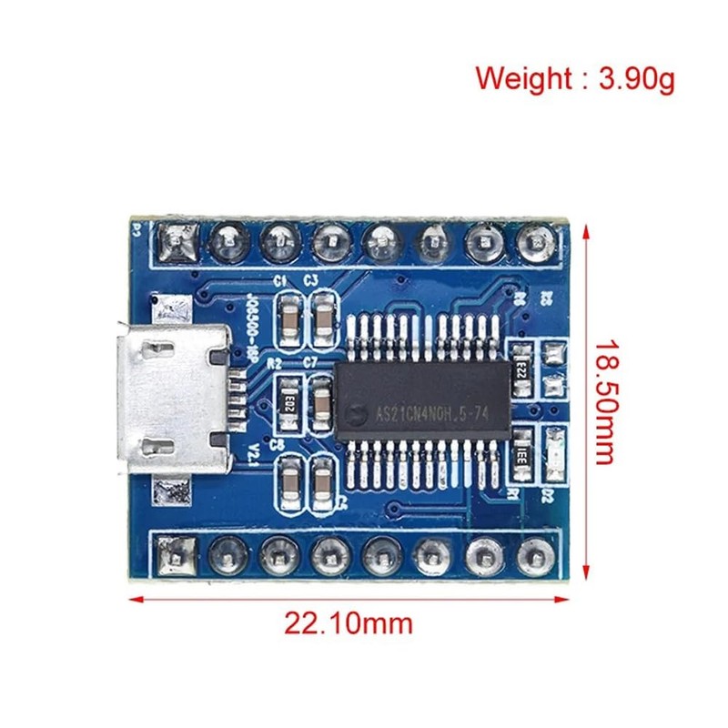 JQ6500 Voice Module Sound Module MCU 5 Channel Serial Control