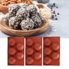 3PCS Semi Sphere Silicone Mold Baking Mold for DIY Making