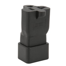 IEC320 C20 to Nema 5‑15 20R Power Adapter 20A  C20 to 5‑15 20R AC Power Adapter