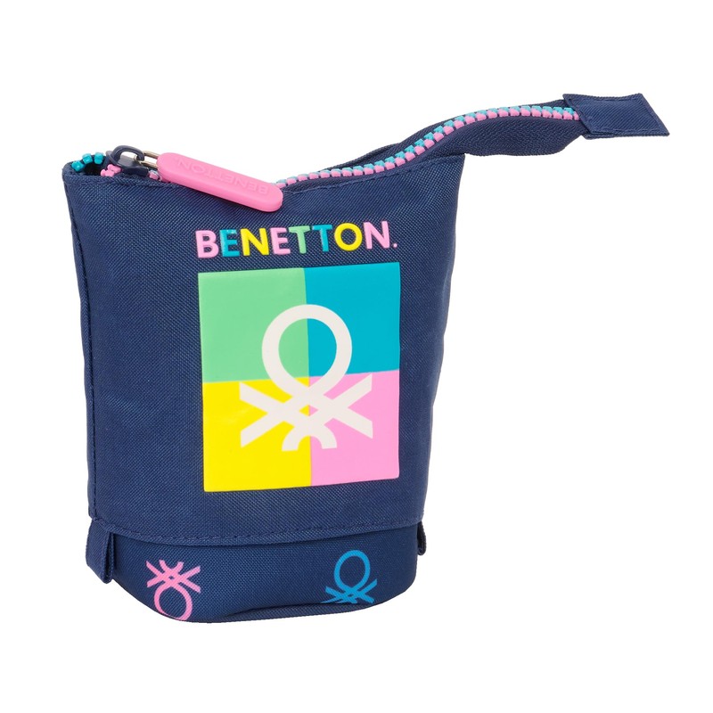 Safta Benetton Cool Pencil Case for Children, Ideal for School