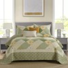 KALOOLA Oversized Bedspread Quilt 120x120, 100% Cotton Floral Bedspreads King
