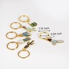 KOTUWA Cute Creative Cactus Shaped Key Chains Key Rings Pendants