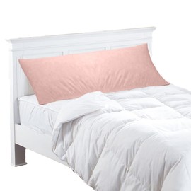 Lancashire Textiles Blended Cotton Percale Pink 6Ft (Super King) Bolster case