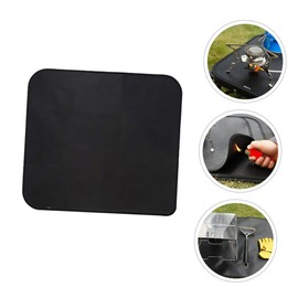 Mipcase 1pc Fireproof Blanket Portable Heat Insulation Pad for Camping Picnic Barbecue Oilproof Dual Sided Glass Fiber Cloth for Outdoor Activities
