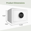 Goldenkey Luxury Digital Jewelry Safe with Keypad for Home, Small