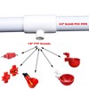 Chicken Waterer PVC Tee Fittings 3/4 Inch (12-Pack) for Threaded