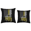 Tow Lives Matter J Hooks Throw Pillow