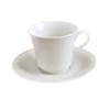 Set of 5 Ceramics [White Tableware] Milky White White with