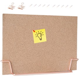 Quikaboo Desktop Cork Board Desktop Bulletin Board Cork Board Message Board Memo Board Stand Board Sticky Notes