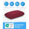 Cushion Cover 25 x 40 cm, Raspberry Red Double Pack,