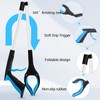 6PCS 32" Ergonomic Grabber Reacher Tool – Foldable Reacher Grabber