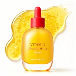 Glow Filter - Suero iluminador de vitaminas | Suero facial hidratante e hidratante | Vitamina C iluminadora y ácido hialurónico para un brillo radiant