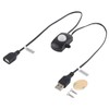Mini PIR Motion Sensor, 120 Degrees Angle, Intelligent Sensing, USB