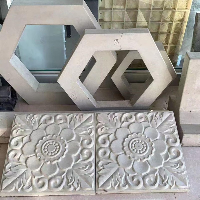 2 pcs Concrete molds for Walkways DIY Plastic Square Concrete