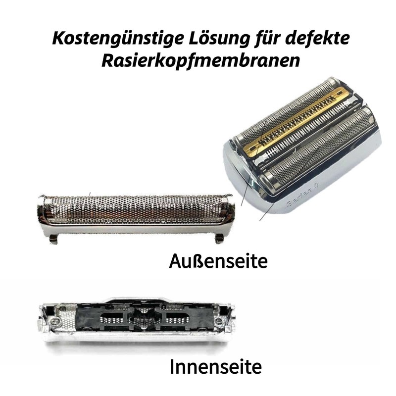 Series 9 Shaving Head Accessories Compatible with Braun S9 Pro