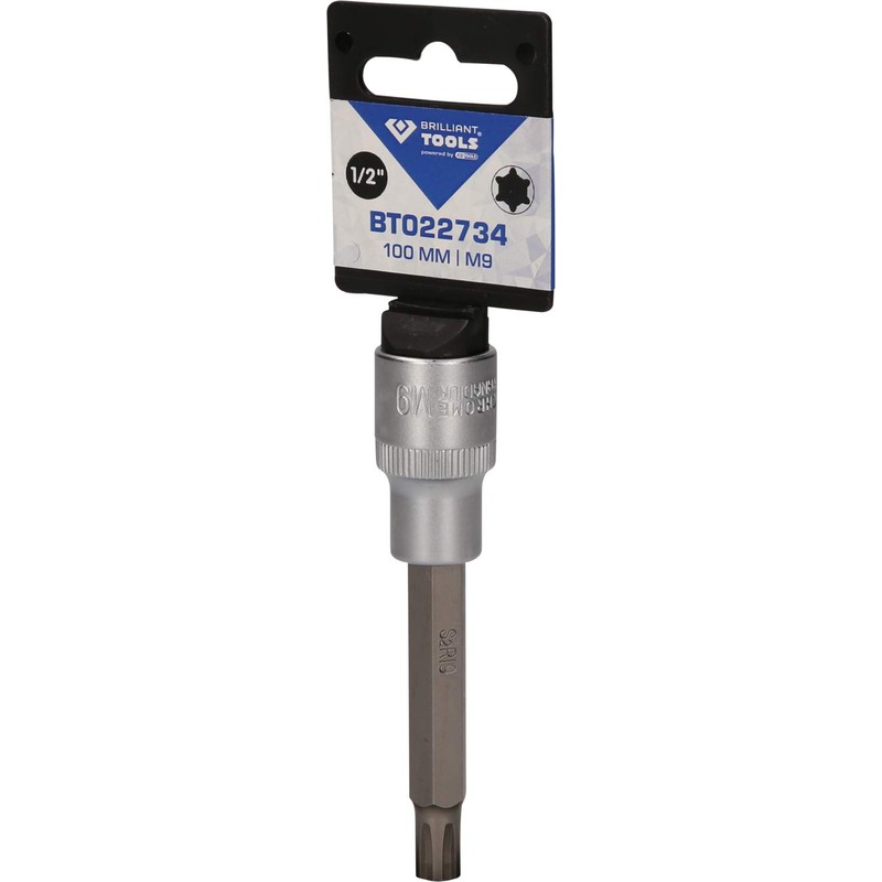 Brilliant Tools BT022734 1/2 Inch Bit Screwdriver RIBE, 100 mm,