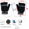 USB Heated Gloves for Men Women Winter Warm Laptop Gloves